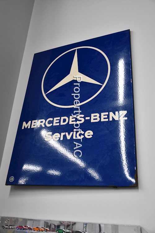 Mercedes-Benz Service Porcelain Sign