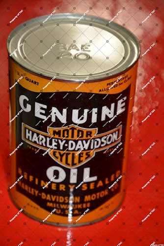Harley Davidson Oil quart can