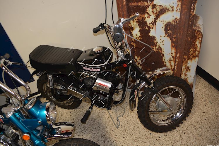 Rupp Black Widow" Motorcycle restored"