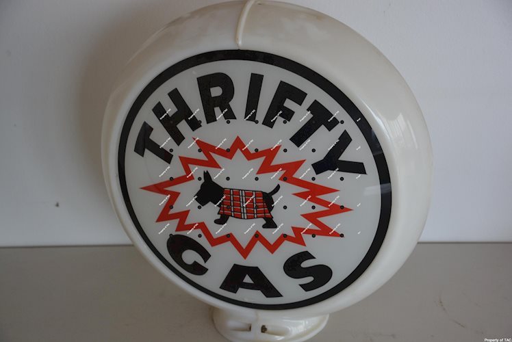Thrifty Gas w/Scottie Dog logo single lens