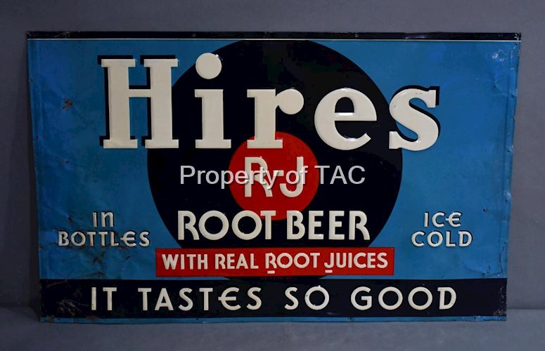 Hires Root Beer "It Taste So Good" Metal Sign