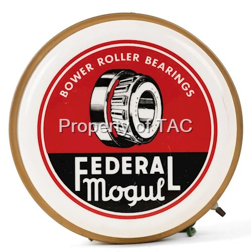 Federal Mogul "Bower Roller Bearings" Plastic Lighted Sign