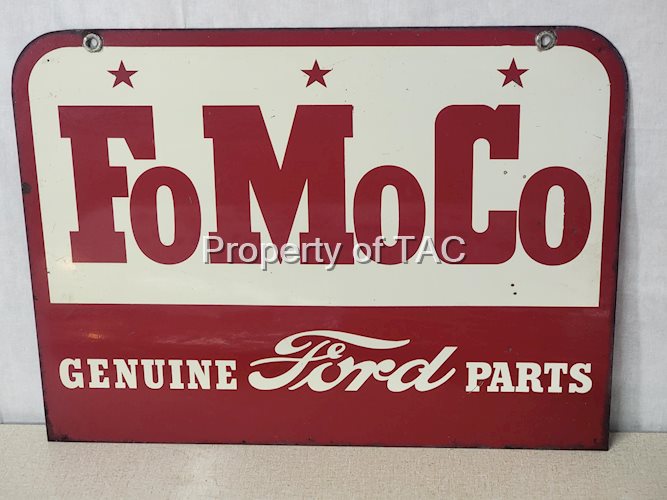 FoMoCo Genuine Ford Parts Metal Sign
