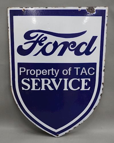 Ford Service Porcelain Sign