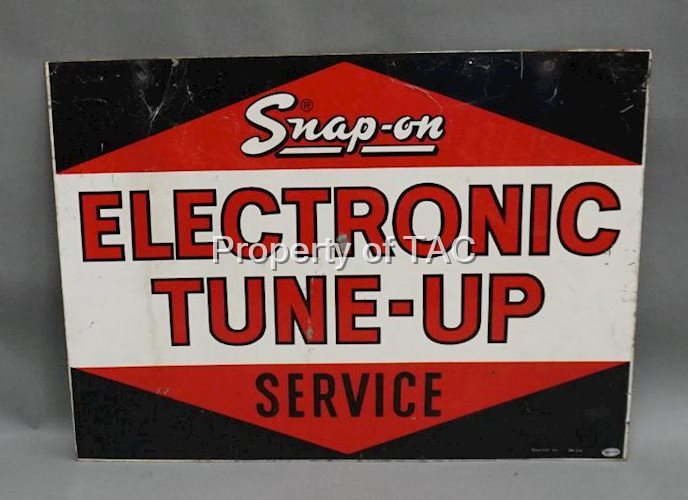 Snap-On Electonic Tune-Up Service Metal Sign