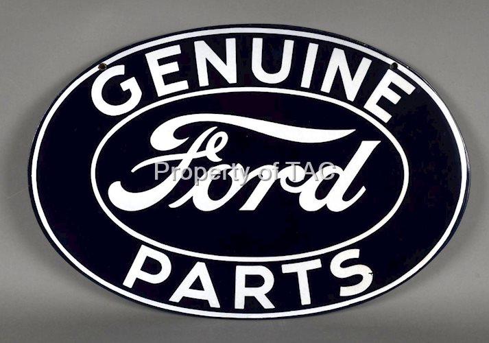 Genuine Ford Parts Porcelain Sign
