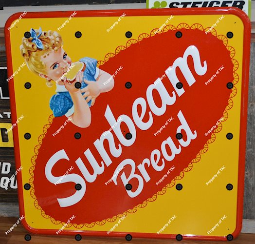 Sunbeam Bread w/logo Metal Sign