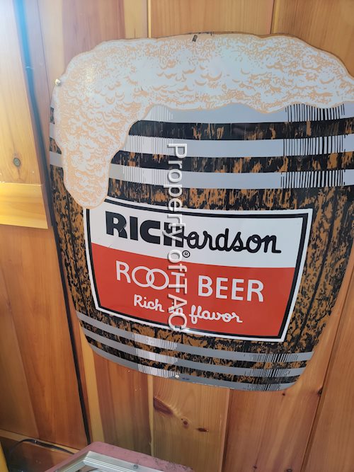Richardson Root Beer Metal Sign