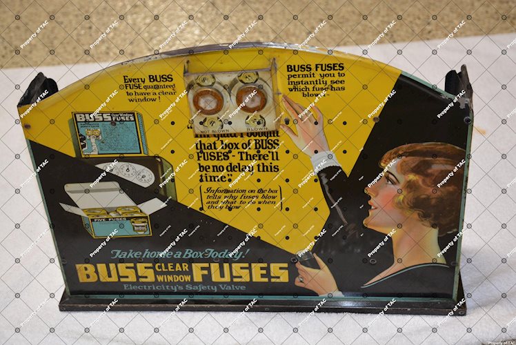 Buss Clear Fusses Counter Top Display