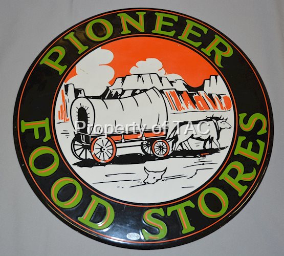 Pioneer Food Store w/Conestoga wagon