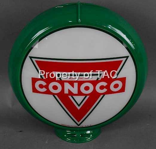 Conoco w/Green Outline Logo 13.5" Globe Lenses