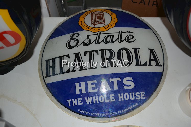 Estate Heatrola "Heats the Whole House" 16.5"D. Single Globe Lens