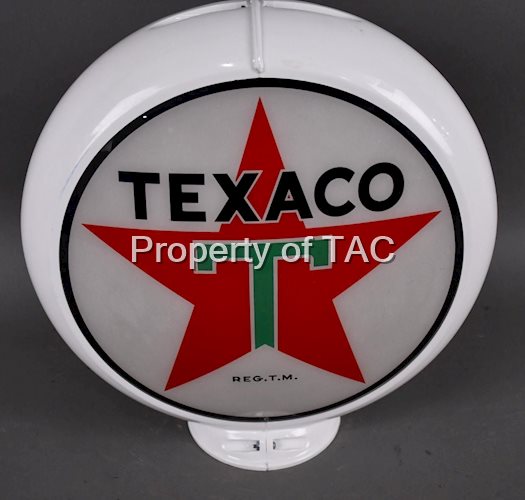 Texaco (White-T) Star Logo 13.5" Globe Lenses