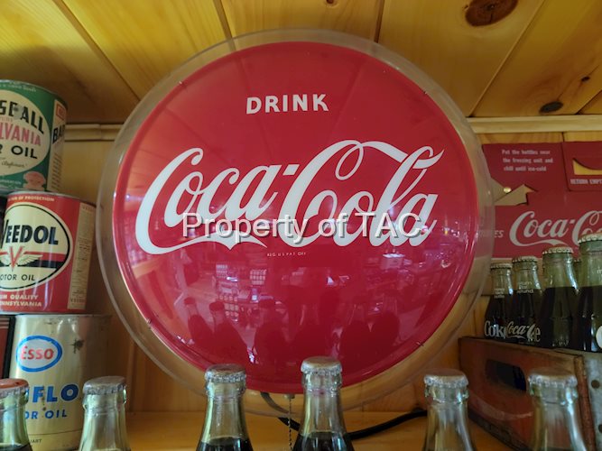 Drink Coca-Cola Halo Lighted Sign