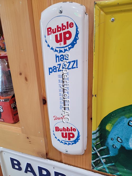Bubble Up Metal Thermometer