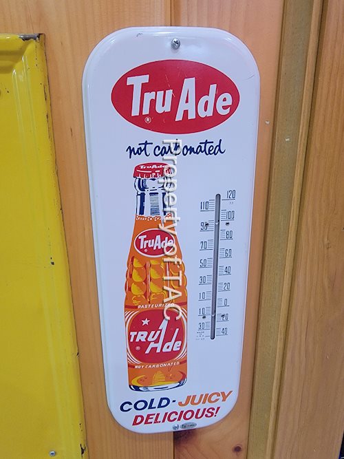 Tru Ade w/Bottle Metal Thermometer