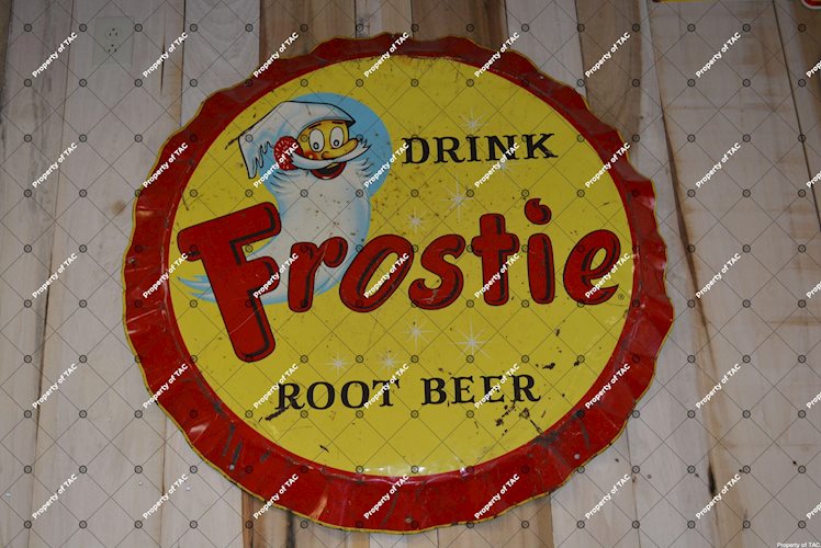 Drink Frostie Root Beer sign