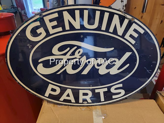 Genuine Ford Parts Metal Sign