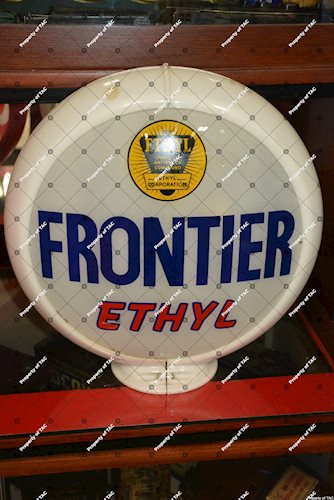 Frontier Ethyl w/logo 13.5 single globe lens"