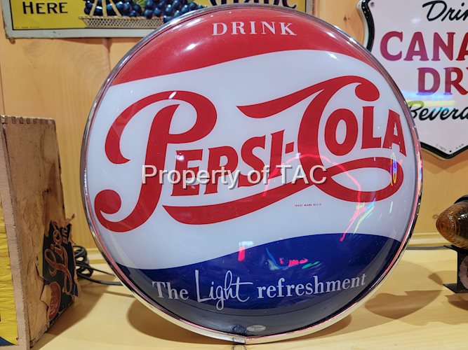 Pepsi-Cola Lighted Sign