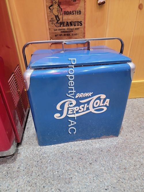 Drink Pepsi-Cola Metal Cooler