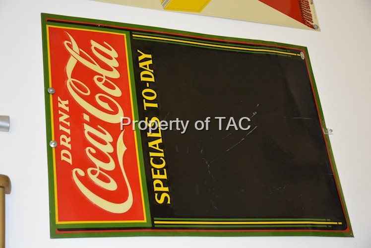 Drink Coca-Cola "Specials To-Day" Chalkboard,