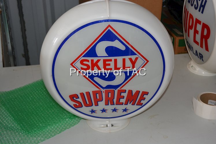 Skelly Supreme (gas) 13.5"D. Single Globe Lens