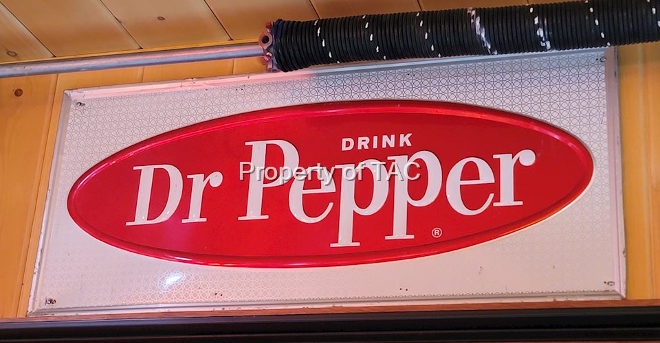 Drink Dr. Pepper Metal Sign
