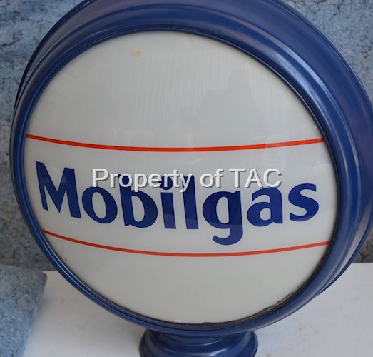 Mobilgas w/Lines 16.5" Single Globe Lens