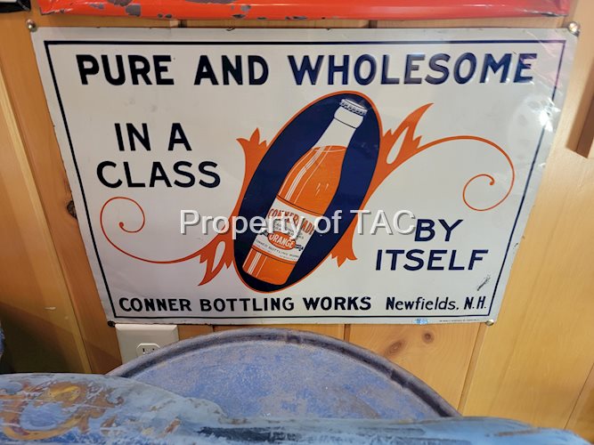 Connermade w/Bottle Metal Sign