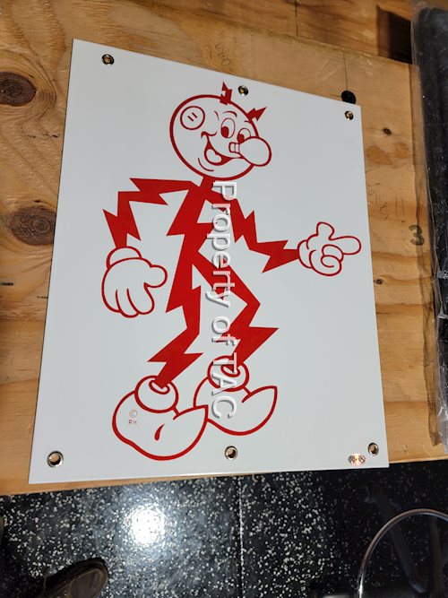 Reddy Kilowatt Porcelain Sign