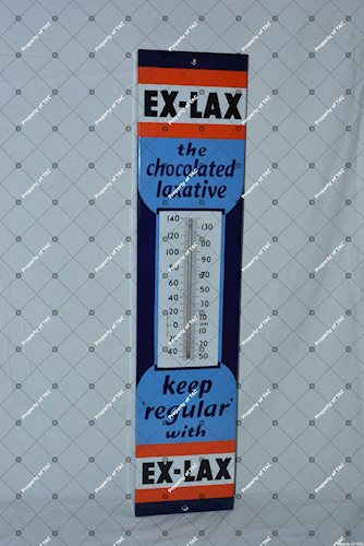Ex-Lax The Chocolate Laxative" Thermometer"