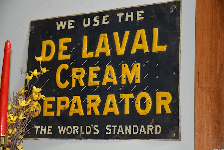We use De Laval Cream Separator sign