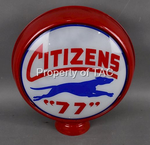 Citizens "77" w/Greyhound Logo 15" Globe Lenses