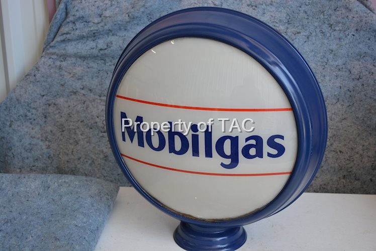 Mobilgas w/Lines 16.5" Single Globe Lens